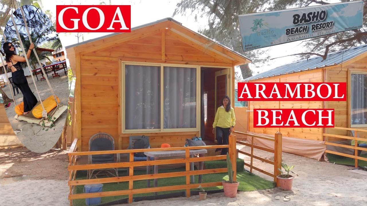 Basho Cottage Goa II Arambol Beach Cottages Hotel II Basho beach huts II#arambolbeachgoa #goa