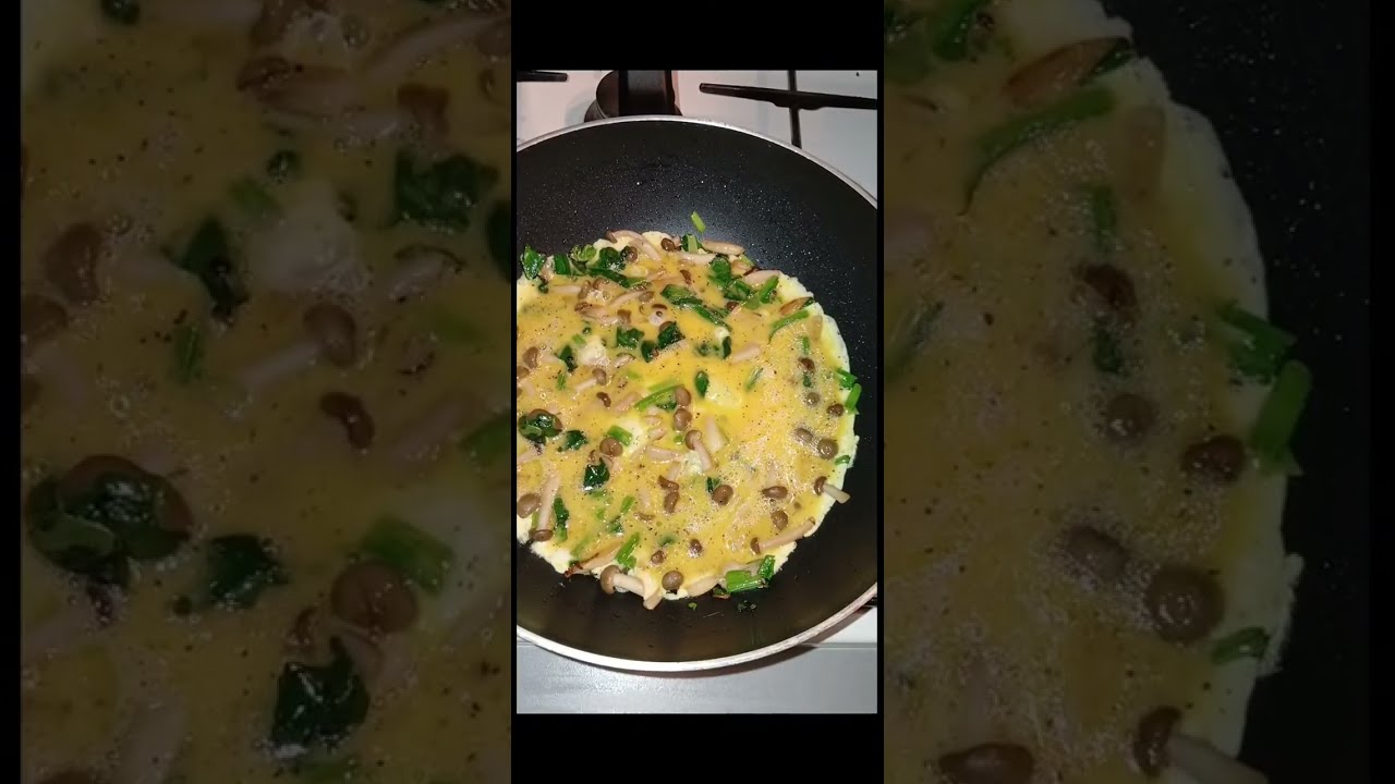 JONI PHNL🧡 is live! Breakfast fast Shimiiji Mushroom Egg Omelet Recipe for everyone 😋