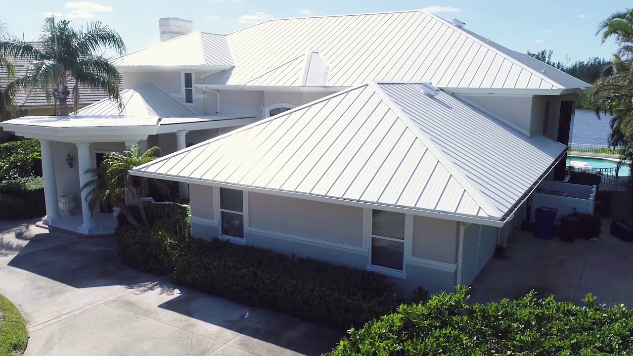 Standing Seam Metal Roof in Vero Beach, Florida