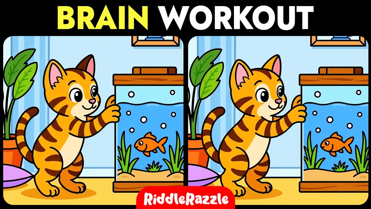 Train Your Brain / Spot 3 Differences! Try This 10-Minute Brain Workout