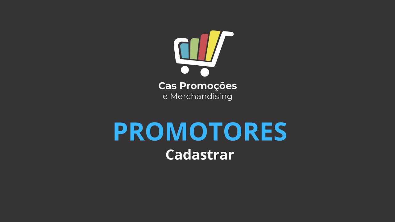 Módulo Promotores - Cadastrar
