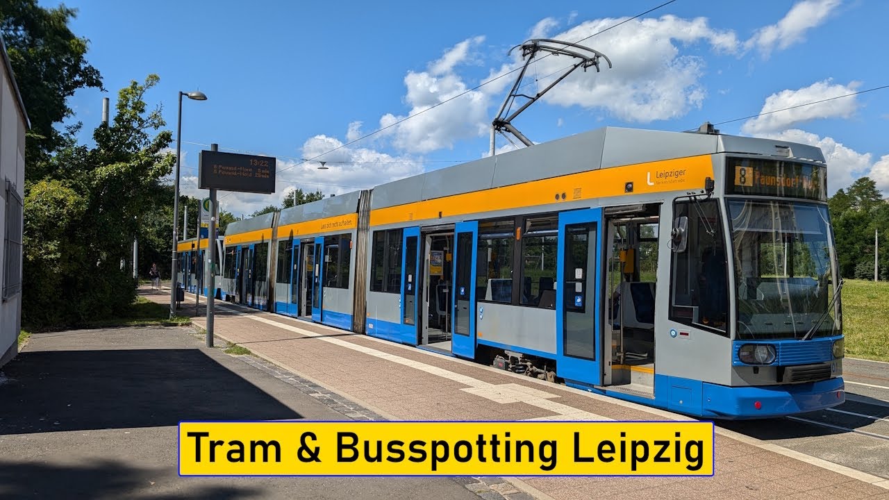 Tram & Busspotting in Leipzig (10.08.2024)