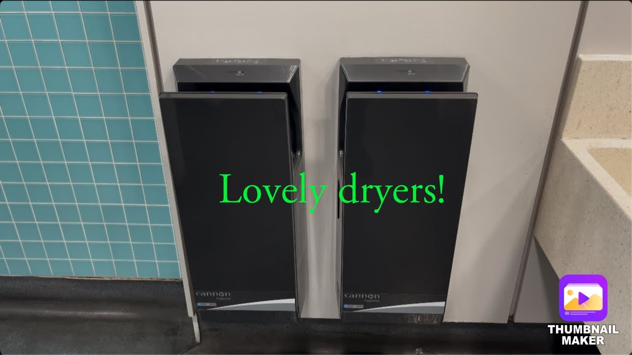 (Cannon Hygiene) Mitsubishi Jet Towel Slims 🚹 @ Harvey Nichols (2nd Floor), Manchester 