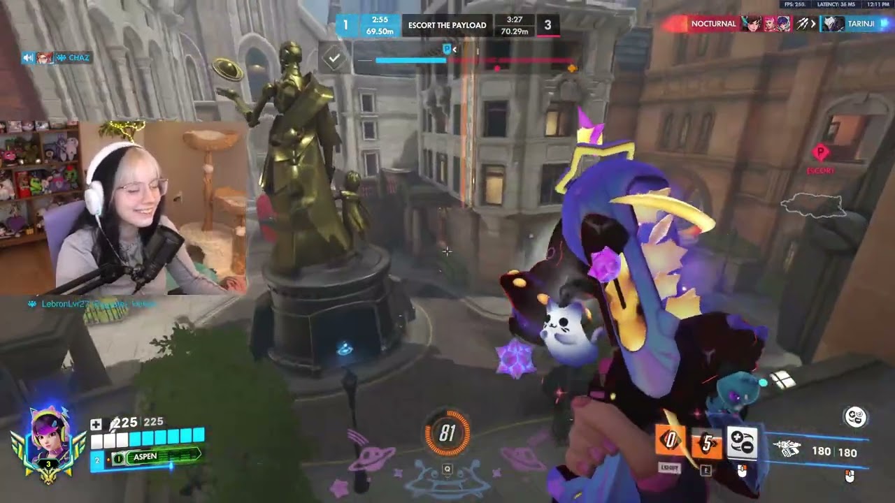 25 тысяч исцелений! Геймплей за Аспена с Зенъяттой и Джуно — Overwatch, 1 сезон.