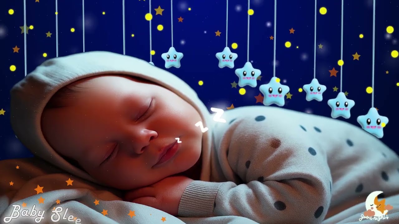 Instant Baby Calm in 3 Minutes 🌙 Baby Sleep Music 🎶 Sleep Fast Music 💤 Mozart & Brahms Lullabies