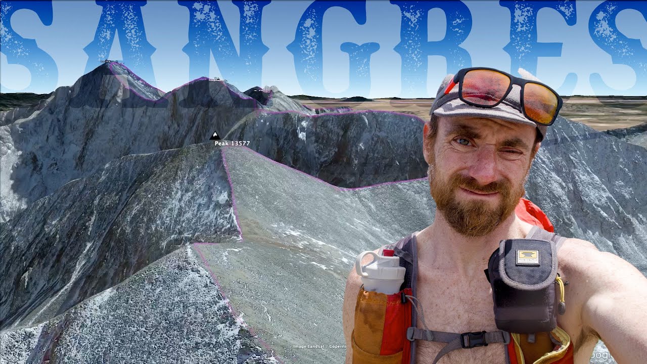 FLYOVER: The Sangre de Cristo Range Traverse North to South - attempting Summer 2023