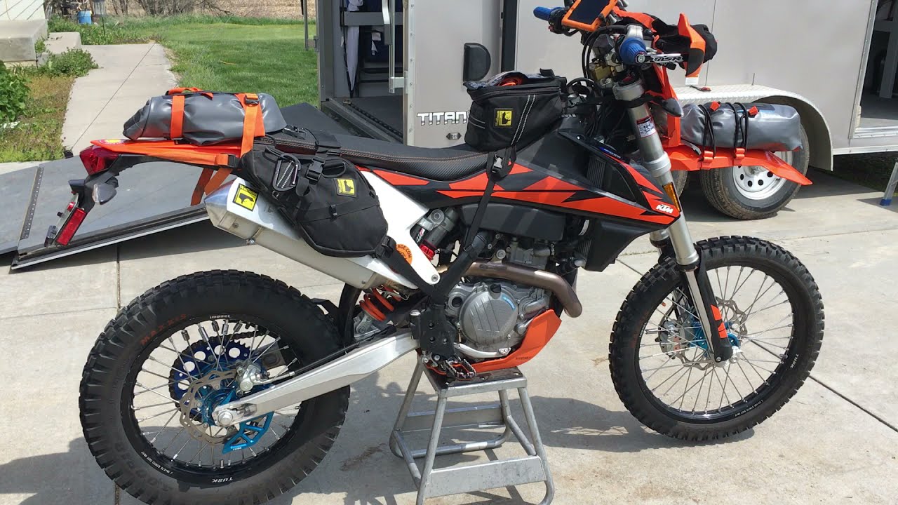KTM 500 EXC-F Trip Preparation