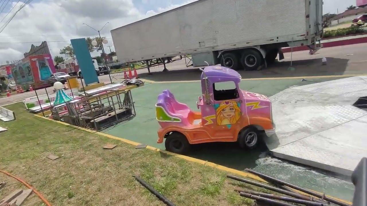 MONTANDO O PARK EM IGARAPÉ AÇU (PARQUE DE DIVERSÃO) curiosidade 