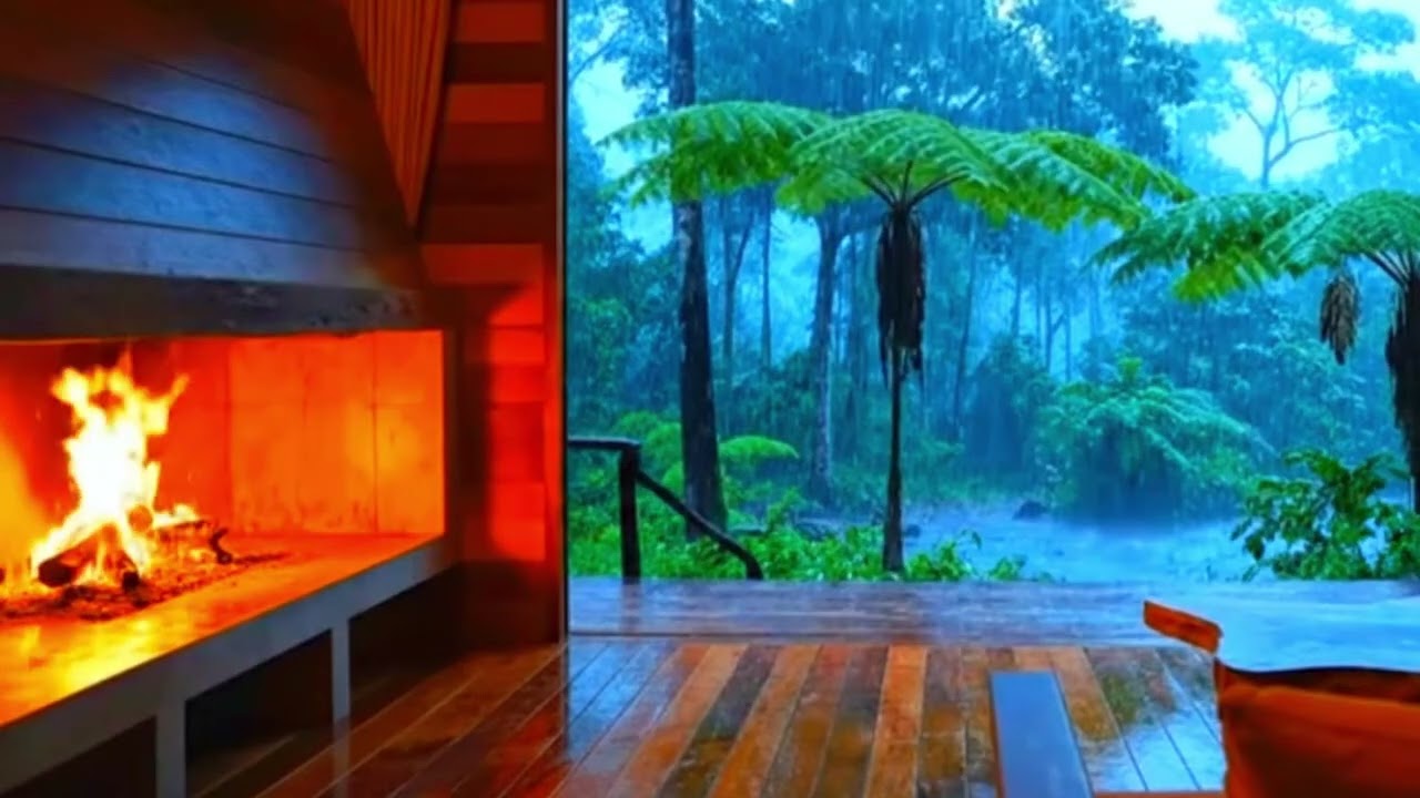 Som de Chuva para Dormir à Noite 🌧️ | ASMR Relaxante para Sono Profundo