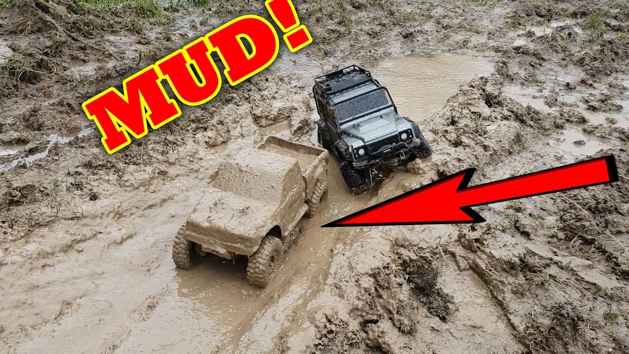 Радиоуправляемая машинка для езды по грязи — Traxxas TRX-4 Crawler