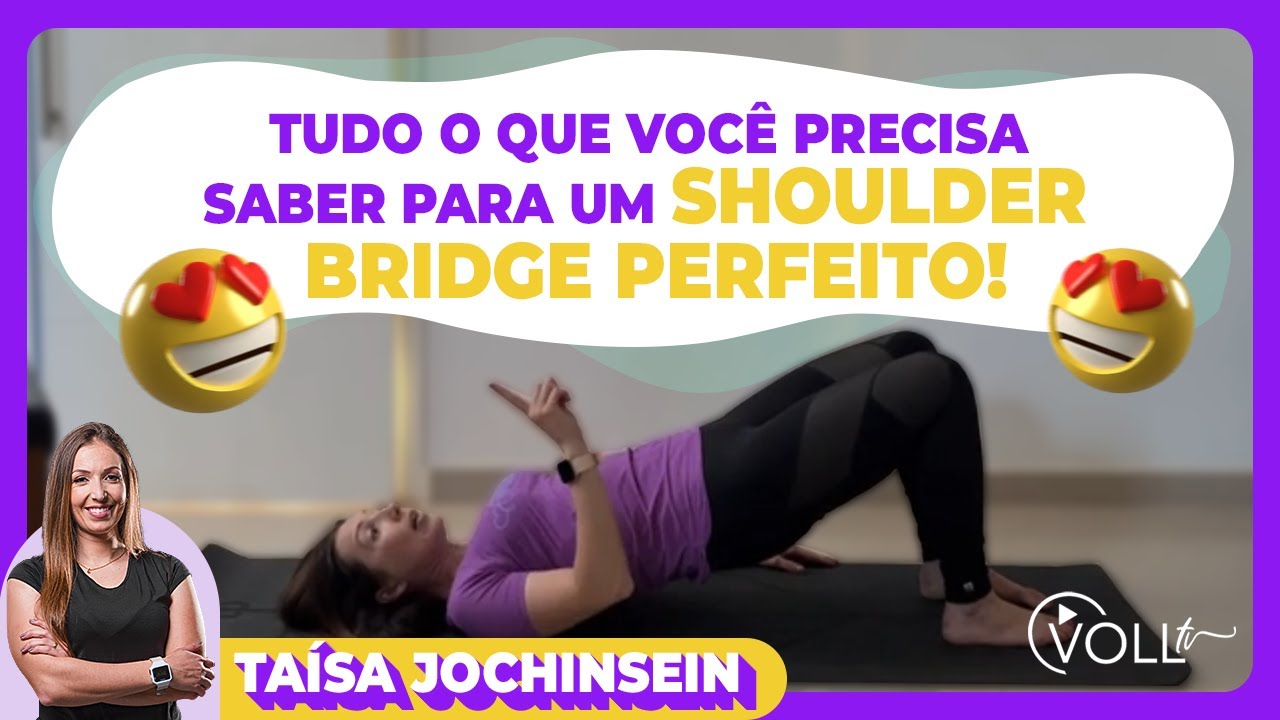 Shoulder Bridge: qual a técnica correta e como executar este exercício clássico?