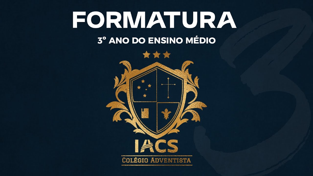 Formatura do 3º ano EM 2025