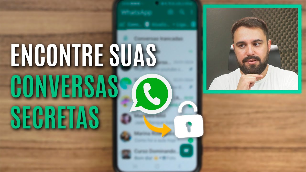 COMO ACESSAR CONVERSAS TRANCADAS NO WHATSAPP