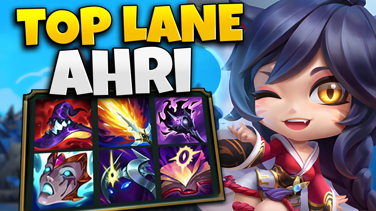 Rank 1 Ahri SWEARS By Top Lane Meta