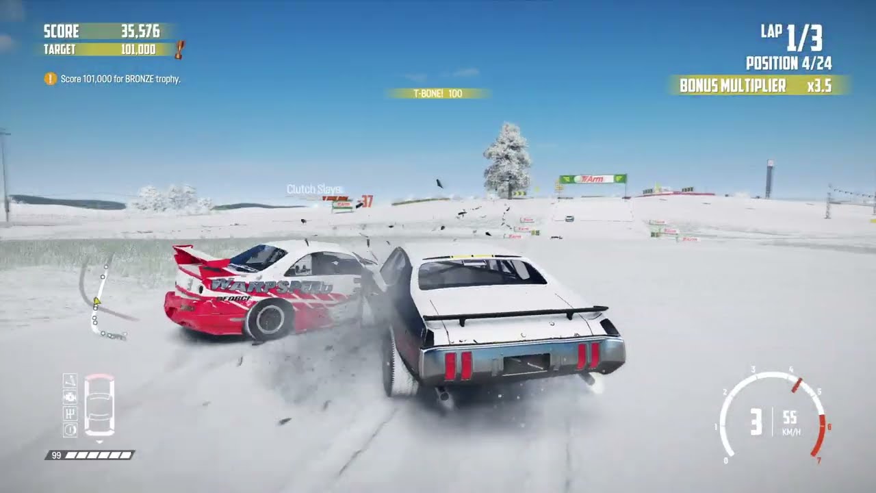 Wreckfest_ Weekly Challenge Snow Race