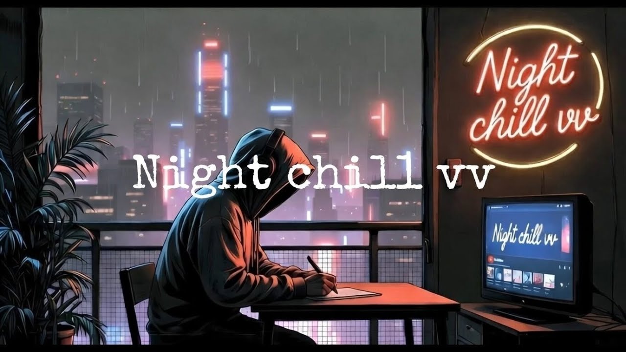 Night Chill Vibes 🌃 Neon City, Rain & Deep Thoughts