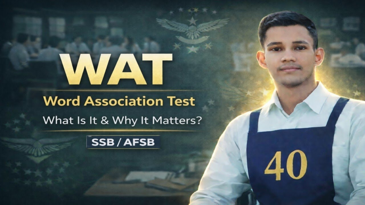 WAT EXPLAINED || Word Assosiation Test || SSB INTERVIEW