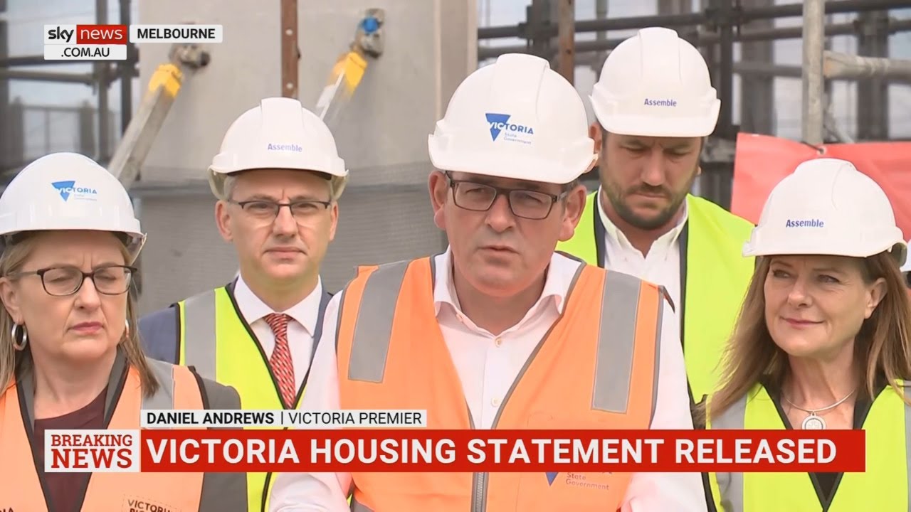 Daniel Andrews announces Victoria&rsquo;s housing package