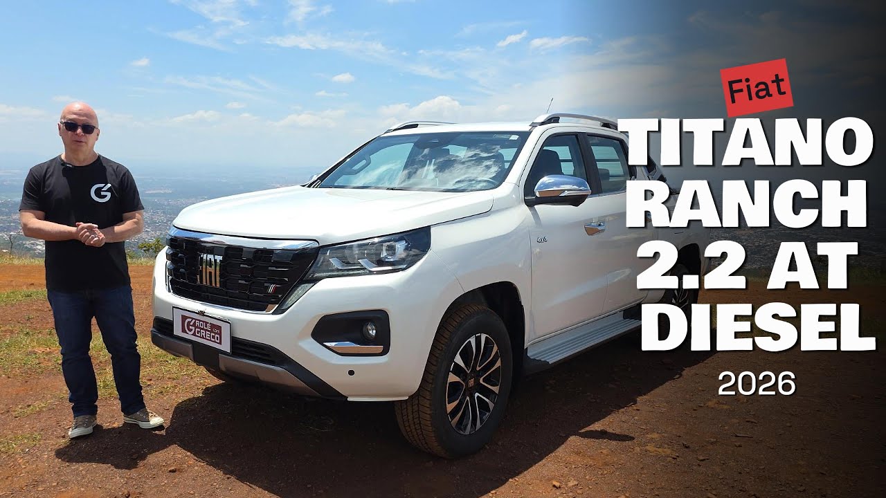 Nova Fiat Titano Ranch 2026 | A picape m&eacute;dia da Fiat finalmente entrega o que promete?