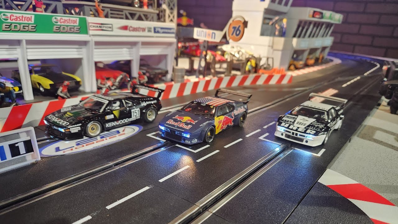 Slotcar showcase Carrera digital BMW M1 PROCAR