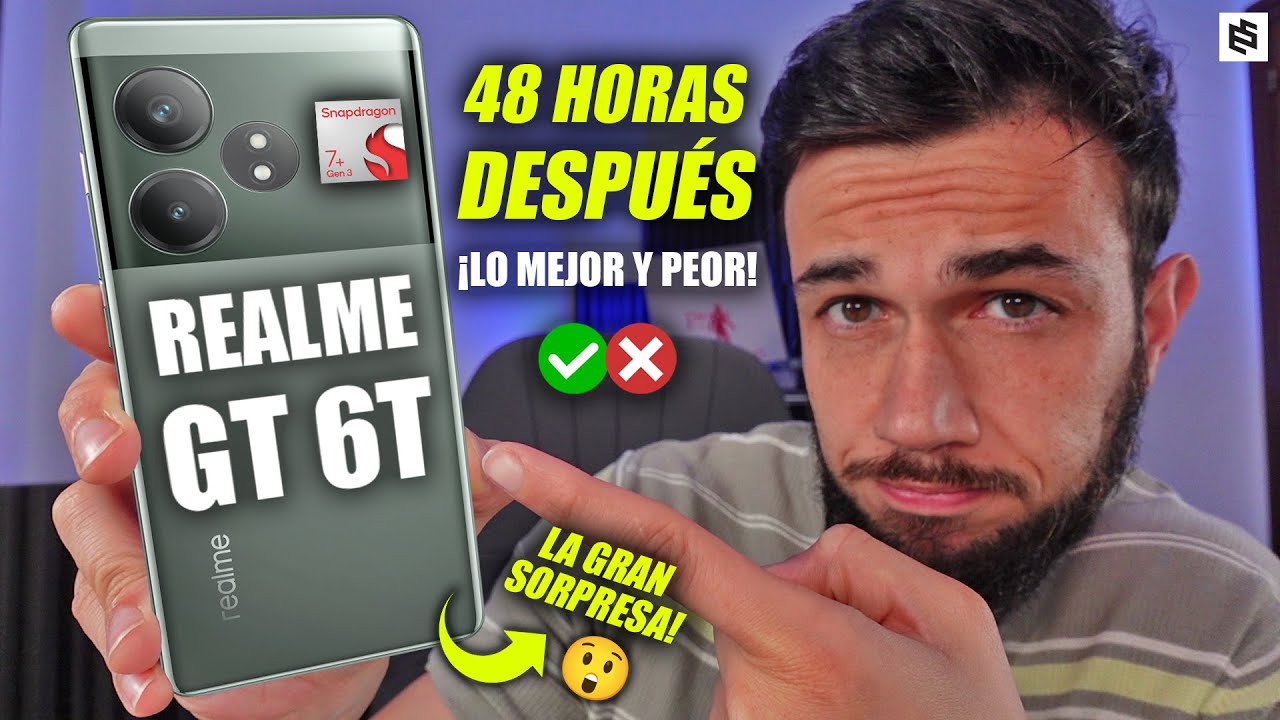 ESTE SÍ!✅REALME GT 6T, el VERDADERO REY | REVIEW tras 48 HORAS