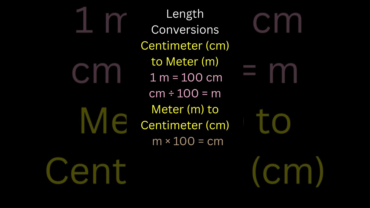 Maths length conversion formulas #kartet #ctet #exam  #mathshorts #formula #shorts