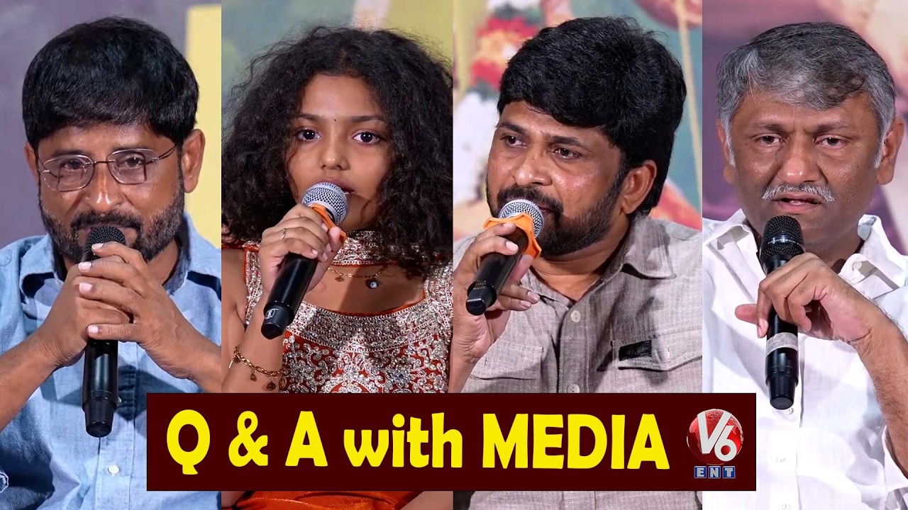 Q & A with Media | IRUMUDI Generational Block Buster Press Meet | Ravi Teja | V6ENT
