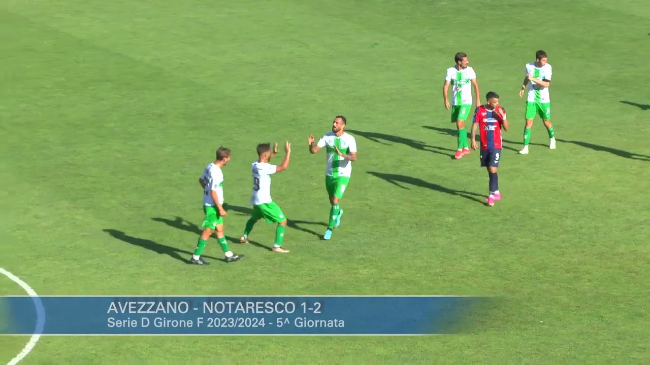 Avezzano - Notaresco 1-2