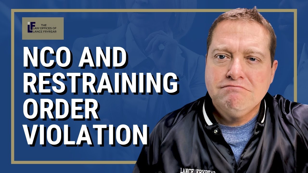 No Contact Order Violation or Restraining Order Violation | Washington State Attorney