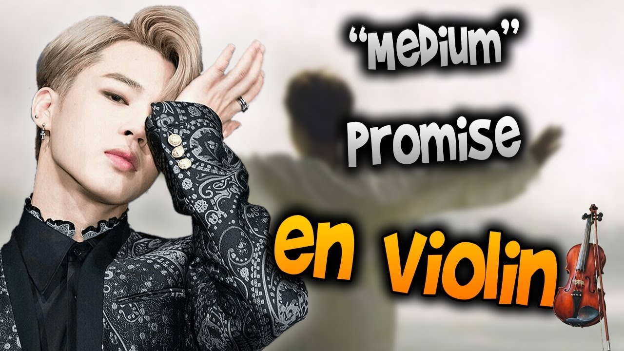 Jimin BTS - Promise en Violín|How to Play,Tutorial,Tab,sheet music,Como Tocar|Manukesman