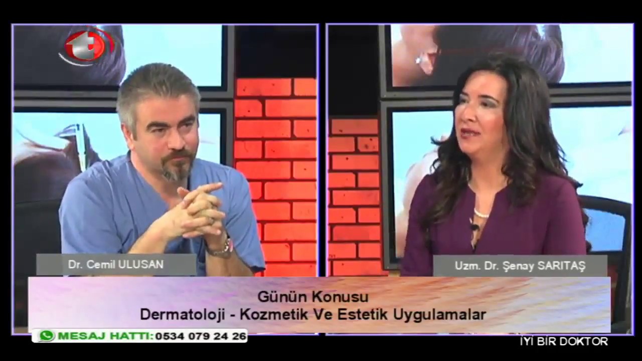 Dermatolojide Kozmetik Estetik Uygulamalar - Uzm.Dr. Şenay Sarıtaş - Dr. Cemil Ulusan