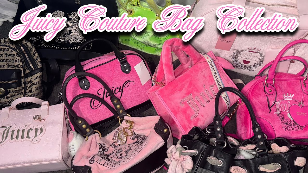 Моя коллекция сумок Juicy Couture 2024 ❤︎