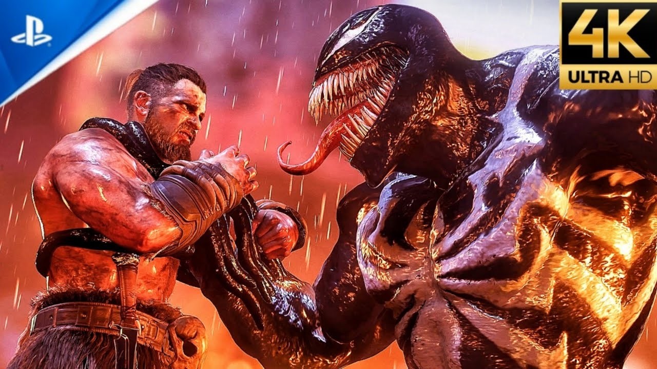 Spider-Man 2 - Kraven's FINAL HUNT! Fighting VENOM Boss Battle Hunter vs Ultimate Prey | PS5