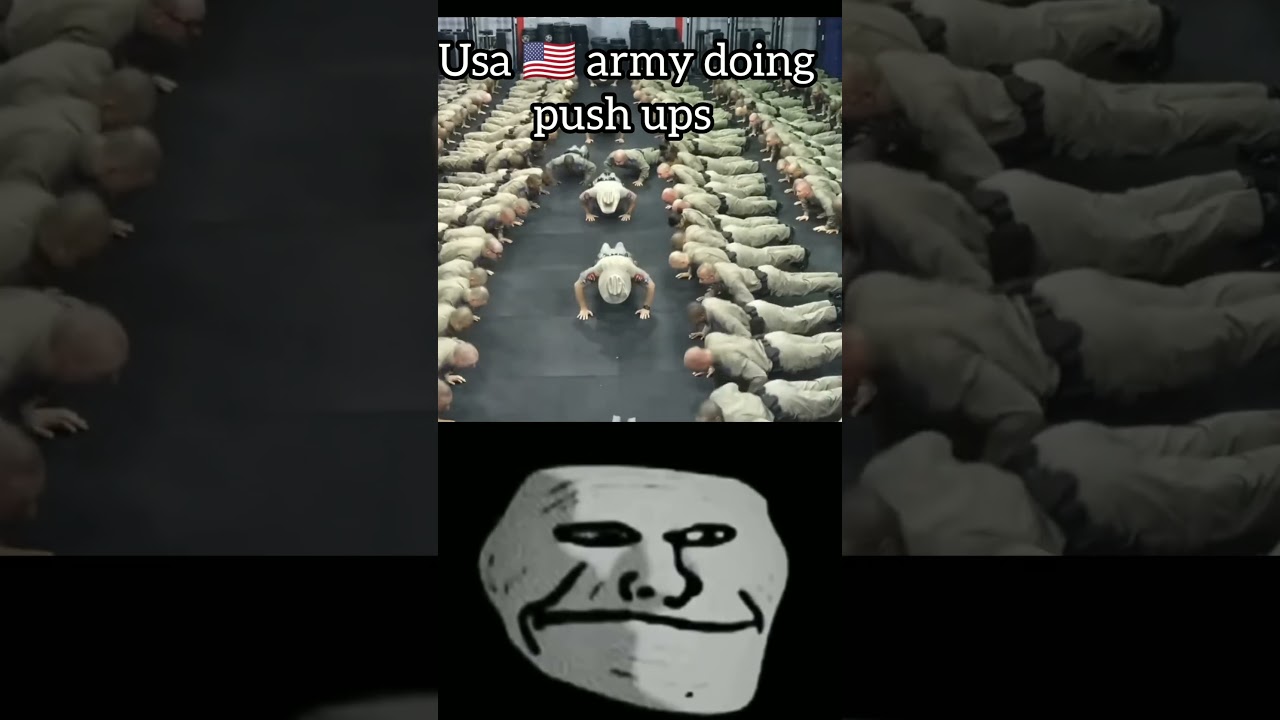 USA 🇺🇲 vs Russian 🇷🇺 army push ups (Hold my vodka) #shorts #usa #russia #soldier