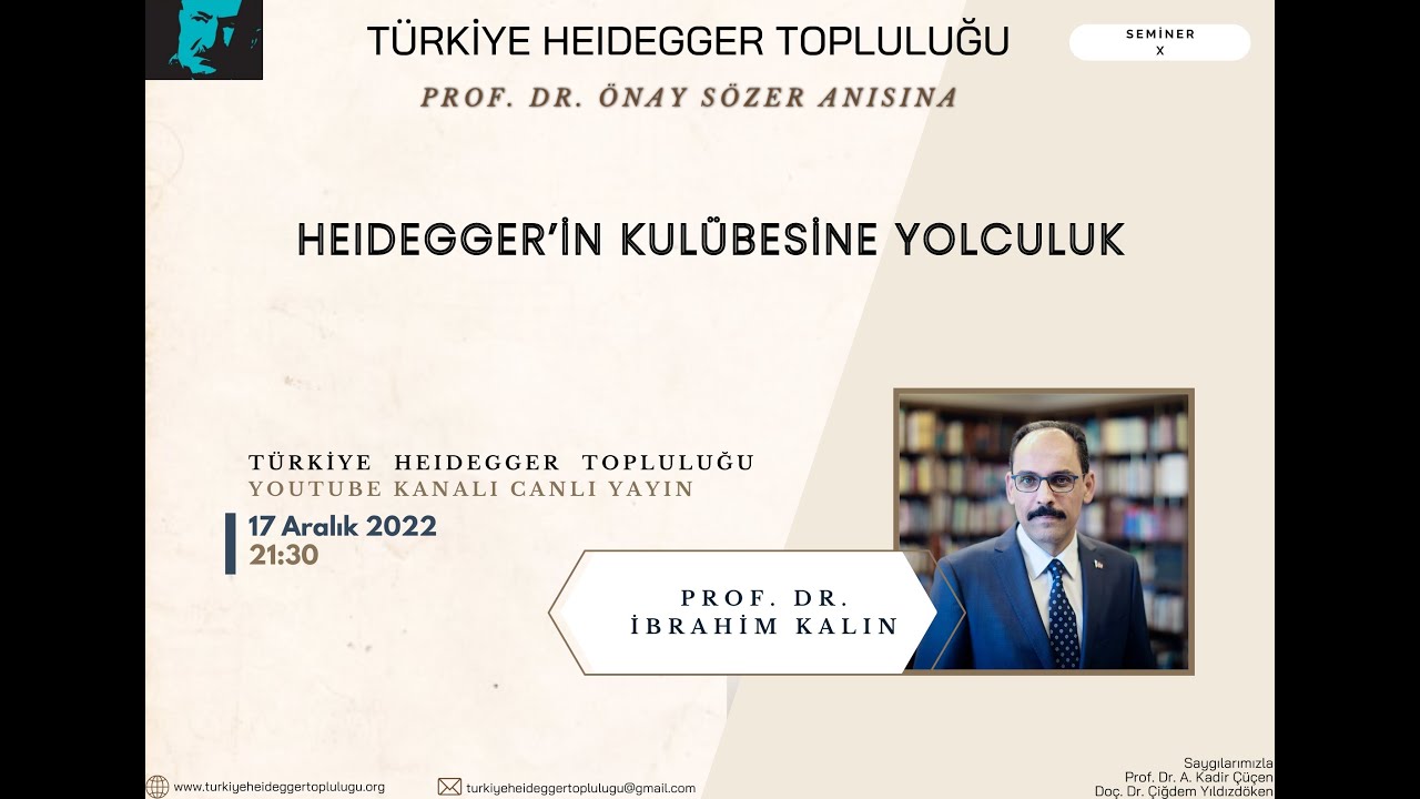 Prof. Dr. İbrahim Kalın 