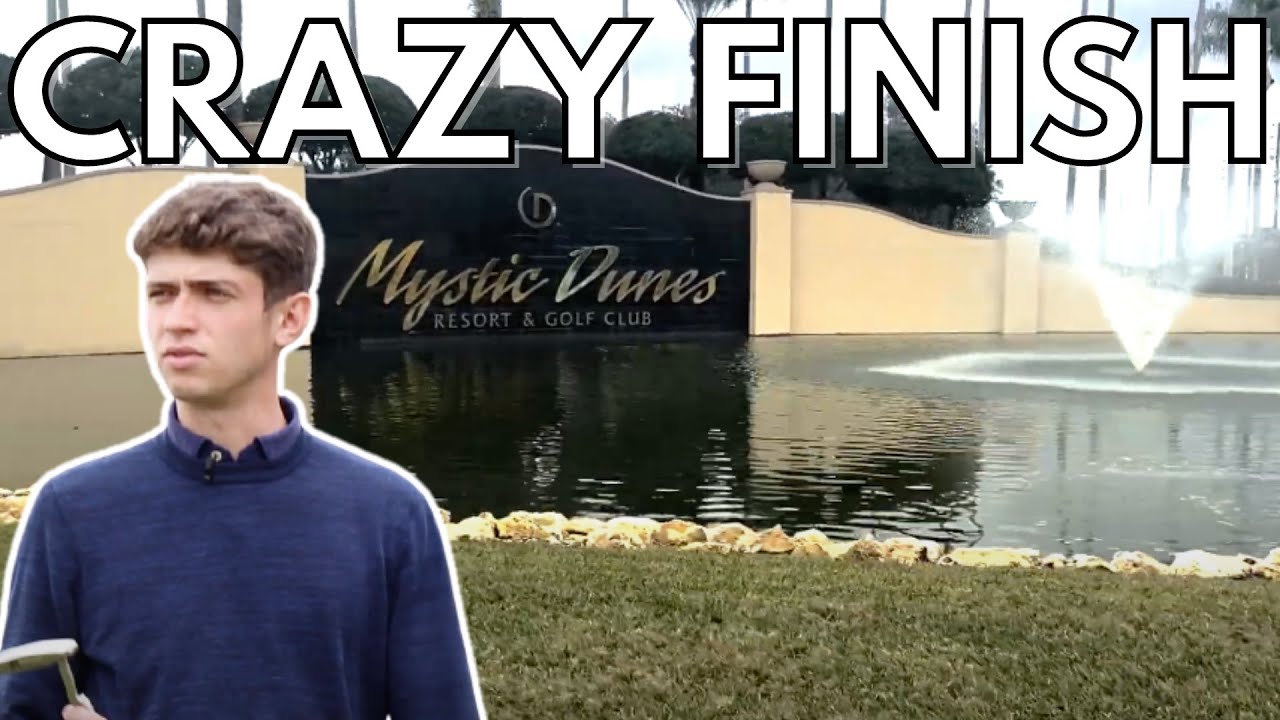 CRAZY FINISH | Mystic Dunes Golf Course Course VLog - Part 1