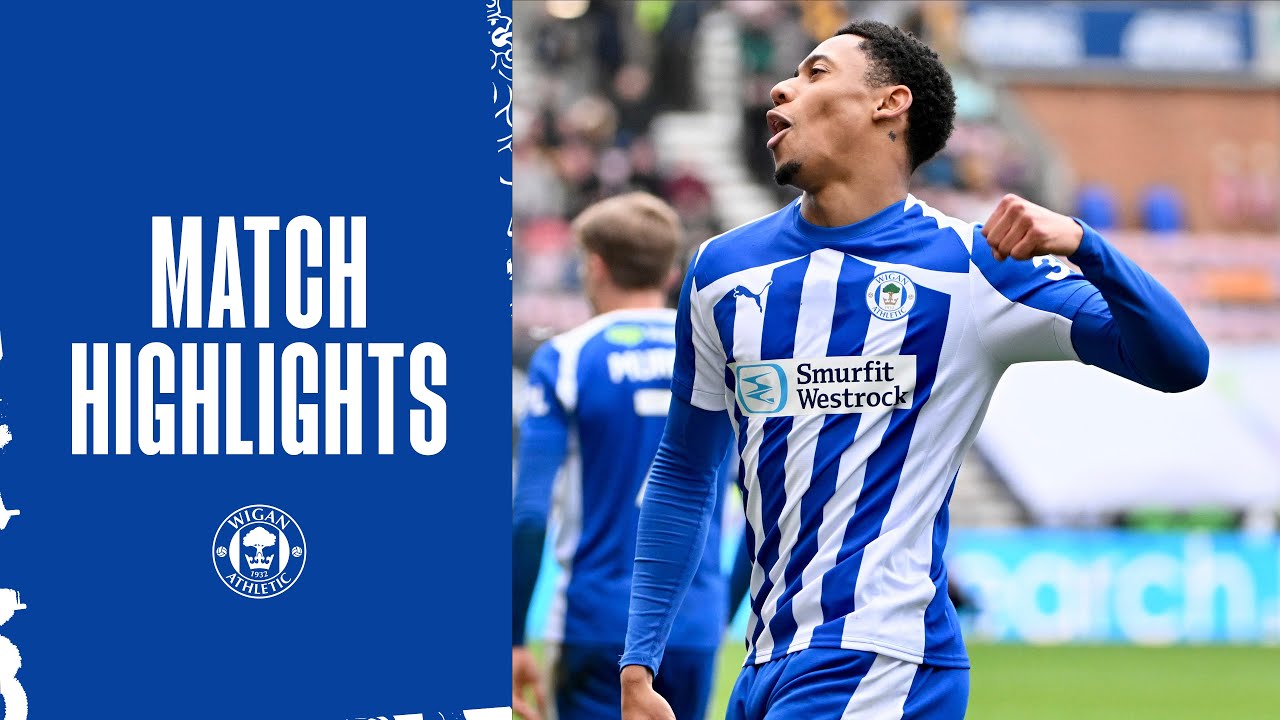 Match Highlights | Wigan Athletic 1 Port Vale 0