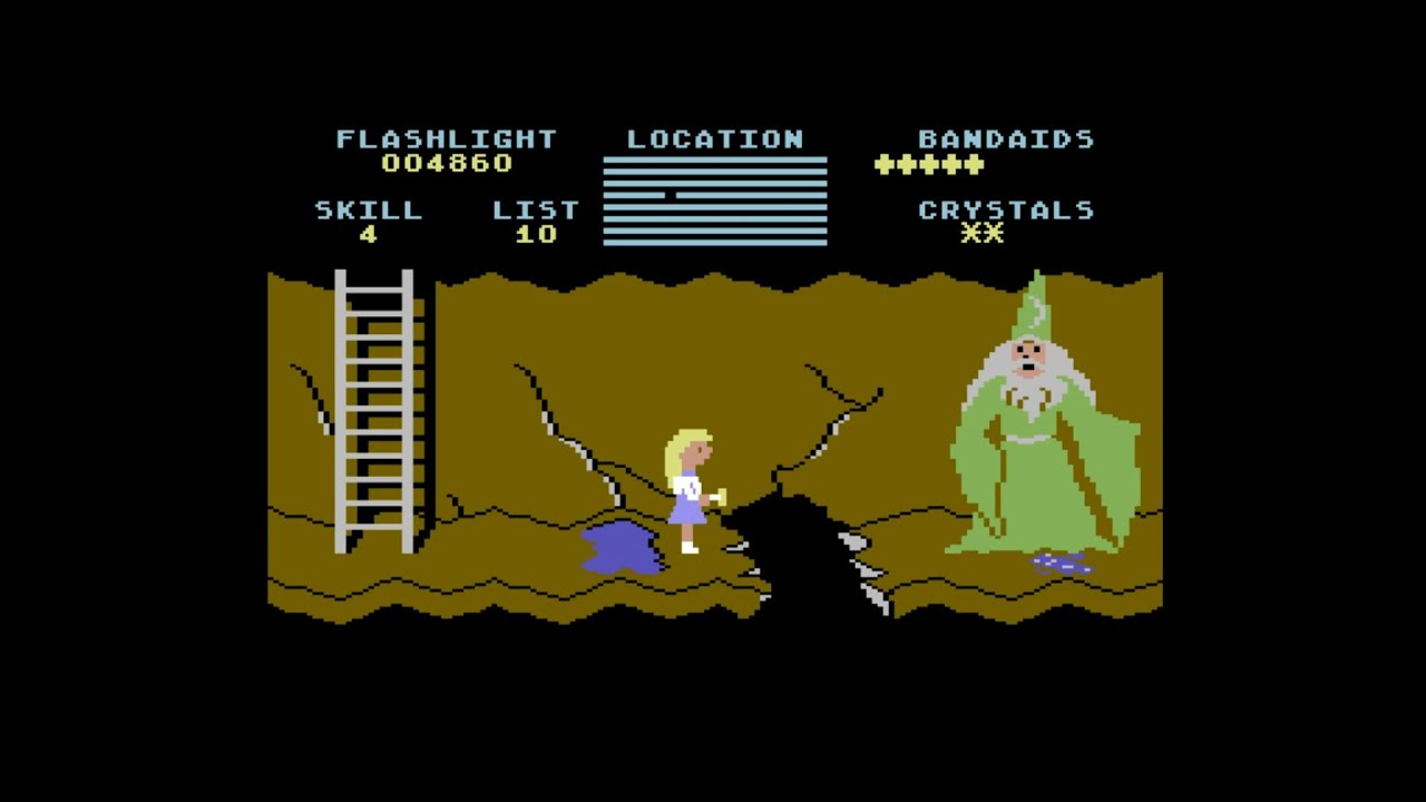 Cave of the Word Wizard (C64 Longplay)