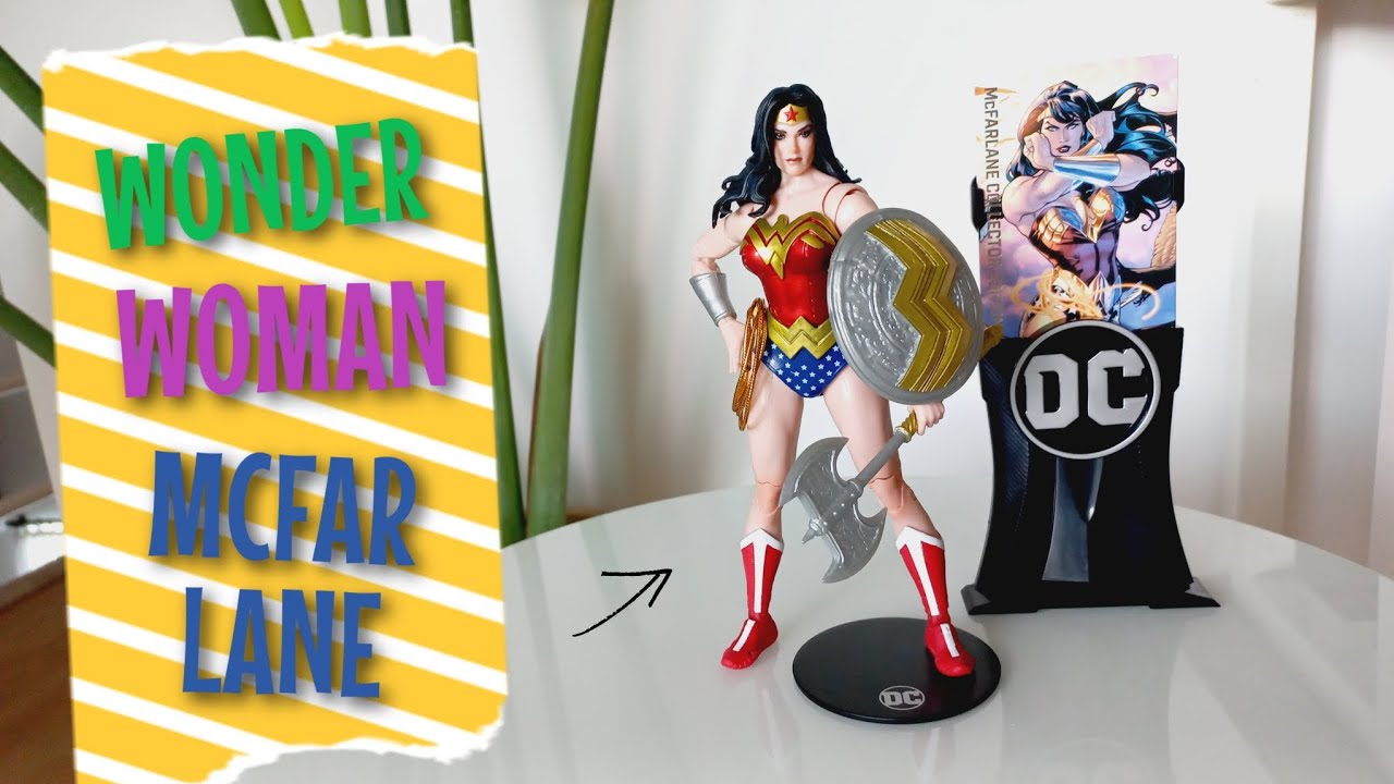 WONDER WOMAN MCFARLANE TOYS - MULHER MARAVILHA - DC MULTIVERSE COLLECTOR EDITION CLASSIC REVIEW#16