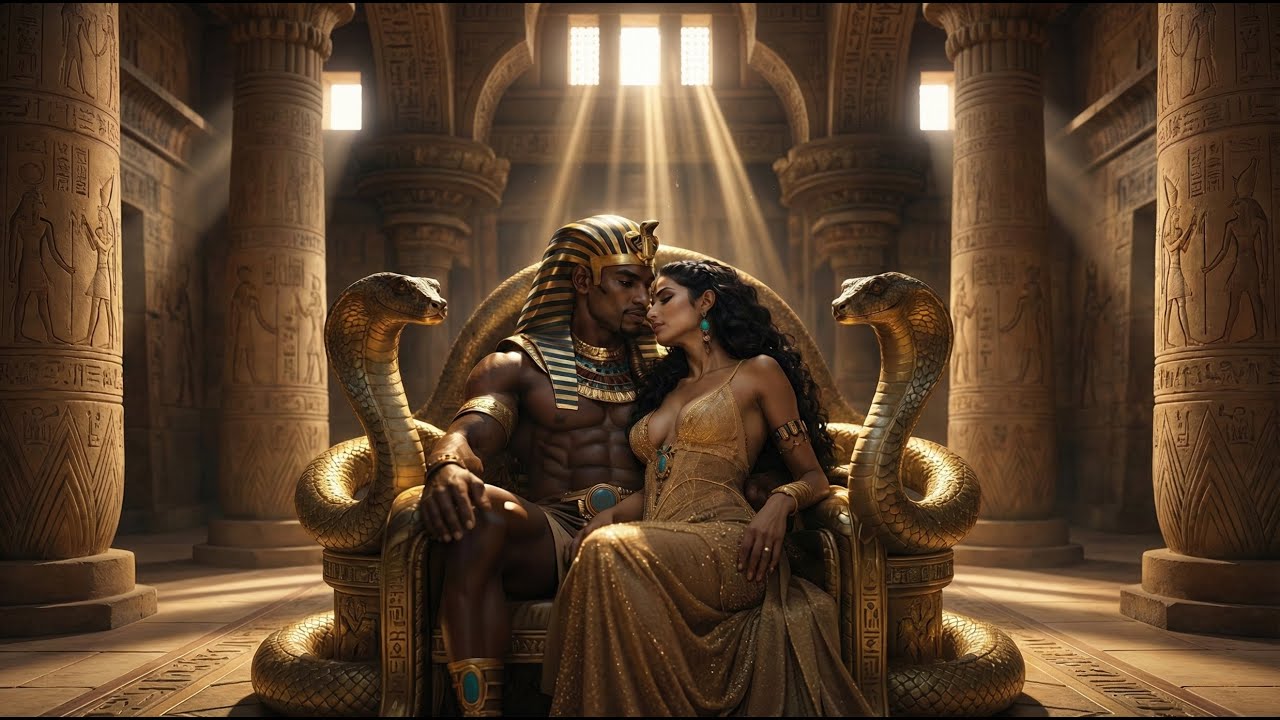 Ancient Egyptian Throne Making | Step-by-Step Royal Craftsmanship
