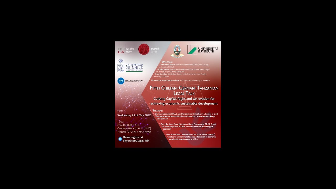 Fifth Chilean-Tanzanian-German Legal Talk