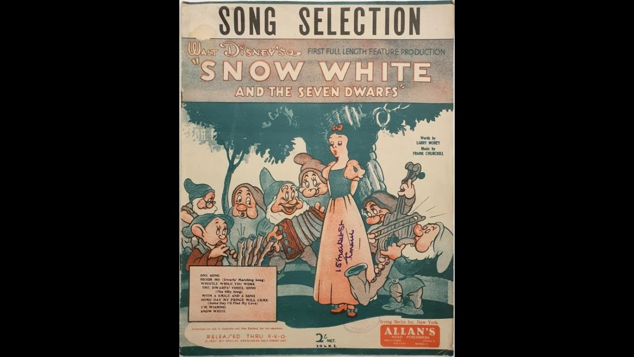 Gracie Fields - Some Day My Prince Will Come 1938 (From Snow White) (Rex 9258)