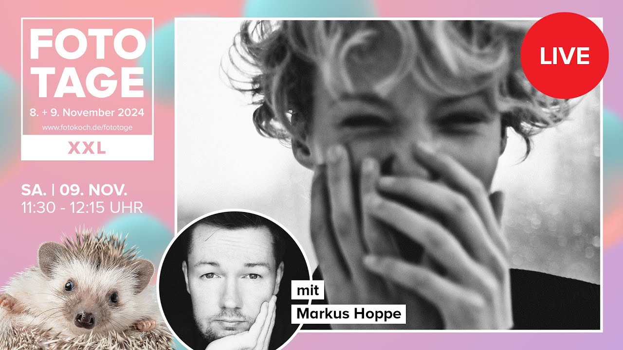 K&ouml;rpersprache & Emotionen in der Portraitfotografie | Markus Hoppe (Canon) #fototage