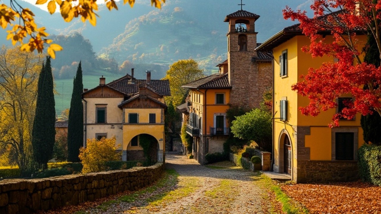Lost in Time: A Serene Italian Village You’ll Love Walking Tour | 4K HDR