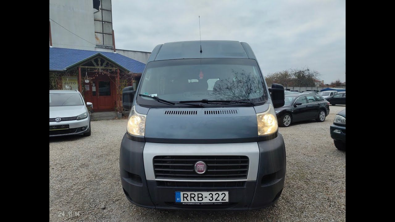 Fiat Ducato Panoráma 2.3 Multijet Teszt - Bemutató - Eladó