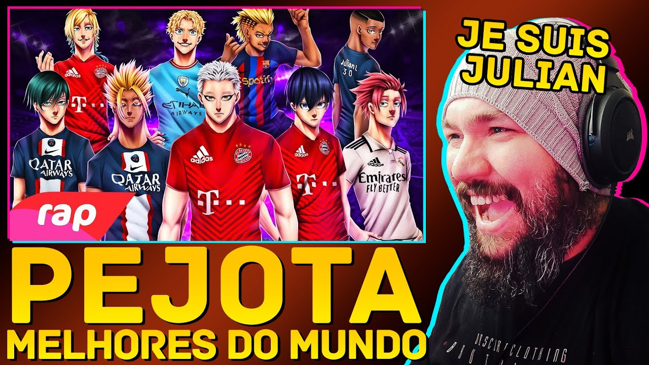 Os Melhores do Mundo Trap ⚽⚽ (Blue Lock) | The Best | PeJota* | REACT - REAÇÃO