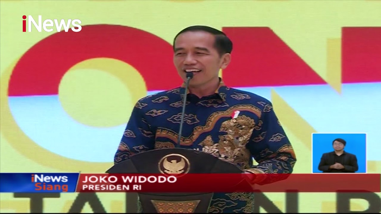 Presiden Jokowi dan Ketum Nasdem Berpelukan Erat di HUT Nasdem - iNews Siang 12/11