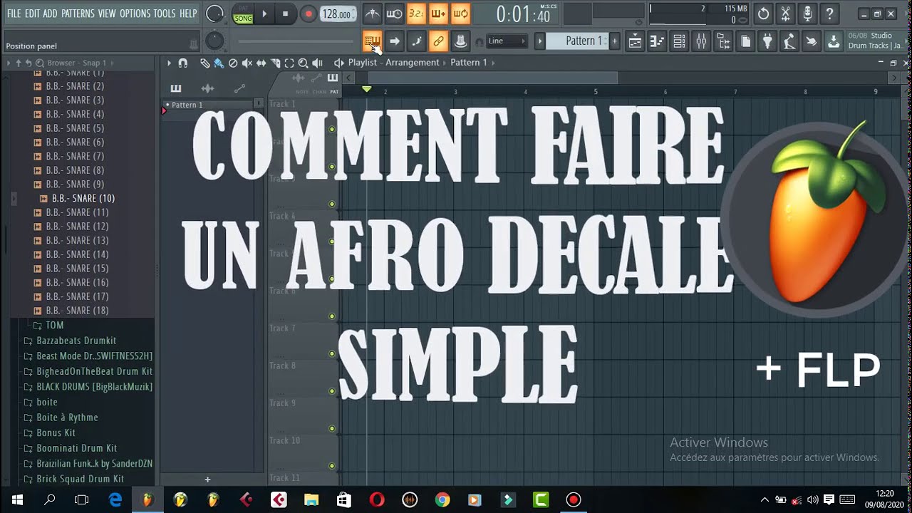 Comment faire un AFRO DECALE SIMPLE   -  ( By Baris Beats )