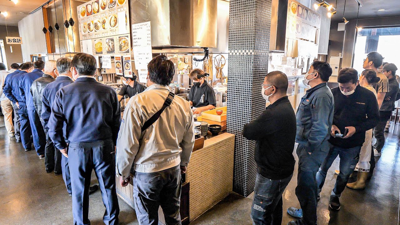 【淡路市】爆売れ肉うどん！天ぷらラッシュ！豊かな自然が詰まった驚異的な人気を誇るセルフうどん店の１日丨Tempura and Udon Restaurant : Japanese style