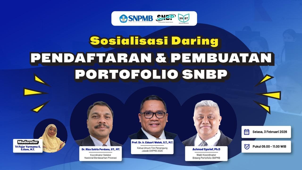 SOSIALISASI DARING: PENDAFTARAN DAN PEMBUATAN PORTOFOLIO SNBP